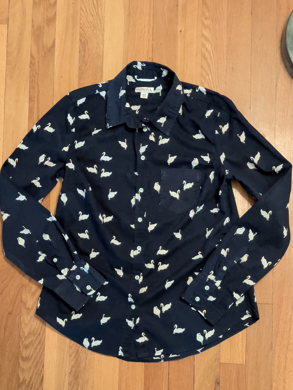 Merona Swan Shirt